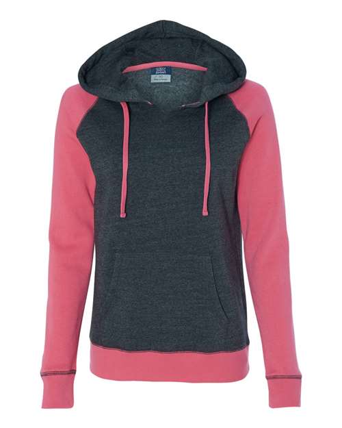 MV Sport Women's Harper Raglan Hooded Sweatshirt MV Sport
