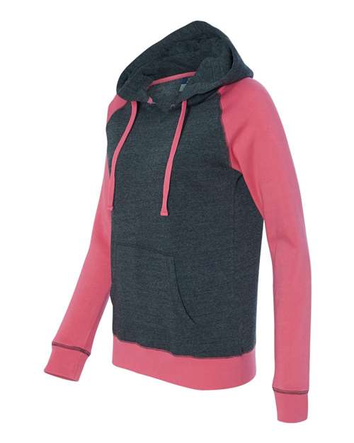 MV Sport Women's Harper Raglan Hooded Sweatshirt MV Sport