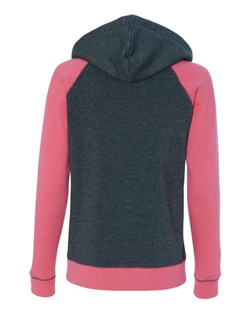 MV Sport Women's Harper Raglan Hooded Sweatshirt MV Sport