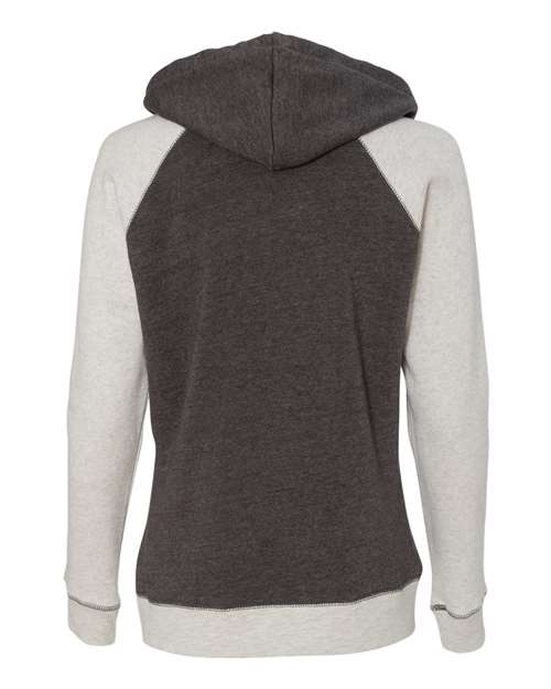 MV Sport Women's Harper Raglan Hooded Sweatshirt MV Sport