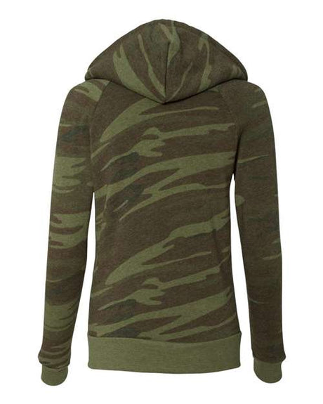 Alternative Women's Adrian Eco-Fleece Full-Zip Hooded Sweatshirt Alternative