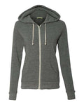 Alternative Women's Adrian Eco-Fleece Full-Zip Hooded Sweatshirt Alternative