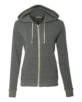 Alternative Women's Adrian Eco-Fleece Full-Zip Hooded Sweatshirt Alternative