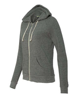 Alternative Women's Adrian Eco-Fleece Full-Zip Hooded Sweatshirt Alternative