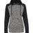 J. America Women's Colorblocked Cosmic Fleece Hooded Sweatshirt J. America