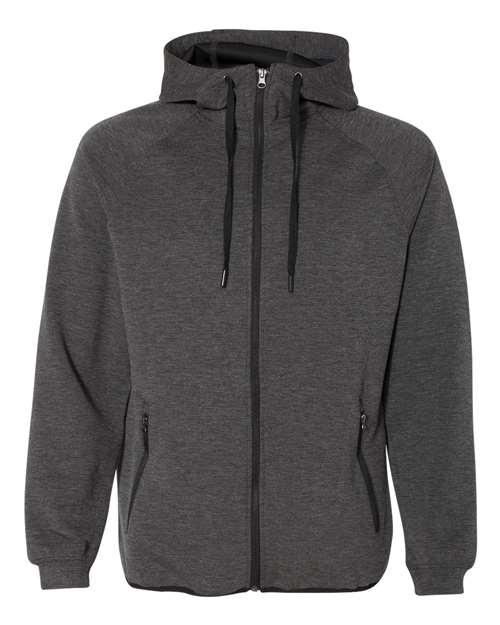 Weatherproof Men's HeatLast? Fleece Tech Full-Zip Hooded Sweatshirt Weatherproof