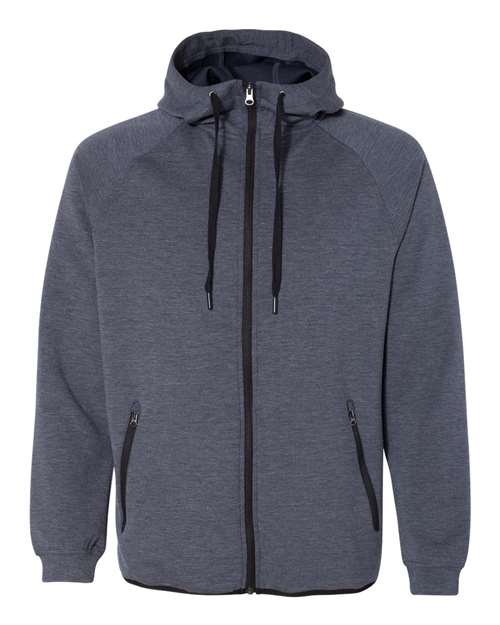 Weatherproof Men's HeatLast? Fleece Tech Full-Zip Hooded Sweatshirt Weatherproof