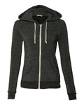 Alternative Women's Adrian Eco-Fleece Full-Zip Hooded Sweatshirt Alternative
