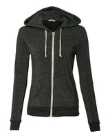 Alternative Women's Adrian Eco-Fleece Full-Zip Hooded Sweatshirt Alternative