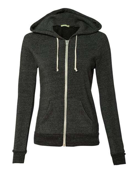 Alternative Women's Adrian Eco-Fleece Full-Zip Hooded Sweatshirt Alternative