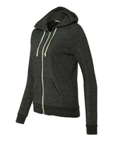 Alternative Women's Adrian Eco-Fleece Full-Zip Hooded Sweatshirt Alternative