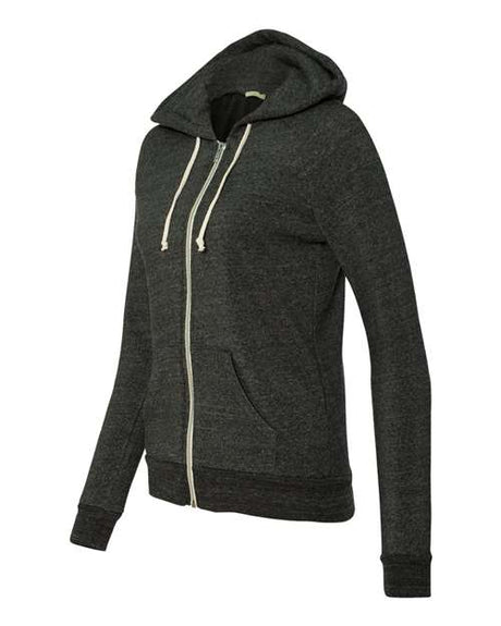 Alternative Women's Adrian Eco-Fleece Full-Zip Hooded Sweatshirt Alternative