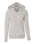 Alternative Women's Adrian Eco-Fleece Full-Zip Hooded Sweatshirt Alternative