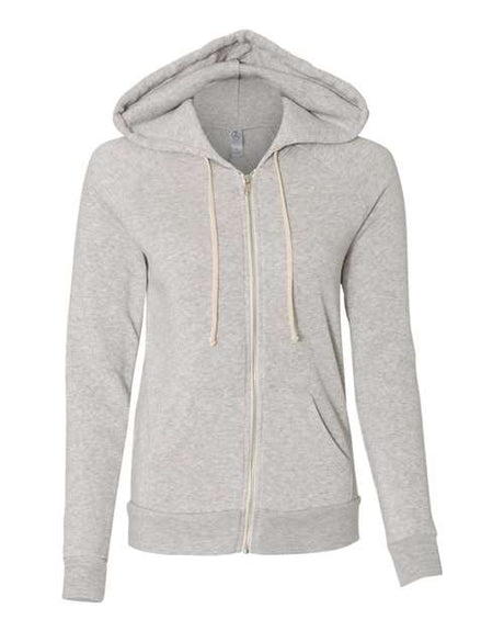 Alternative Women's Adrian Eco-Fleece Full-Zip Hooded Sweatshirt Alternative