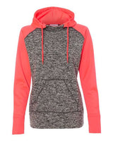 J. America Women's Colorblocked Cosmic Fleece Hooded Sweatshirt J. America
