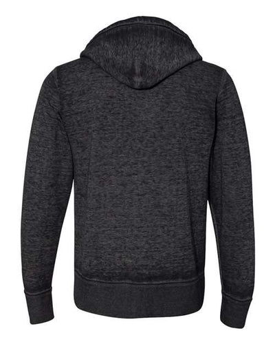 J. America Men's Vintage Zen Fleece Full-Zip Hooded Sweatshirt