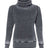J. America Women's Zen Fleece Cowl Neck Sweatshirt J. America