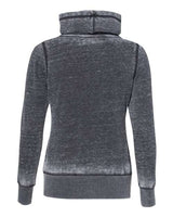 J. America Women's Zen Fleece Cowl Neck Sweatshirt J. America