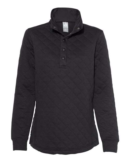 J. America Women's Quilted Snap Pullover J. America