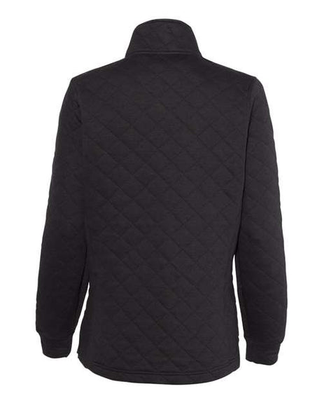 J. America Women's Quilted Snap Pullover J. America