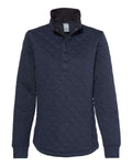 J. America Women's Quilted Snap Pullover J. America