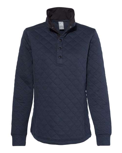 J. America Women's Quilted Snap Pullover J. America