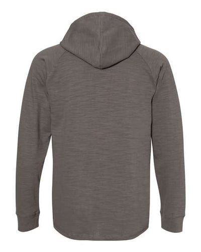 J. America Vintage Slub Knit Hooded Long Sleeve Pullover