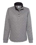 J. America Women's Quilted Snap Pullover J. America