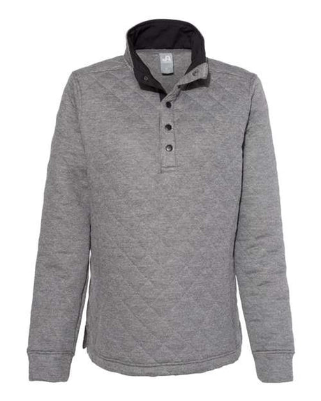 J. America Women's Quilted Snap Pullover J. America