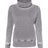 J. America Women's Zen Fleece Cowl Neck Sweatshirt J. America