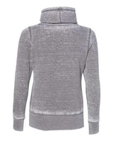 J. America Women's Zen Fleece Cowl Neck Sweatshirt J. America
