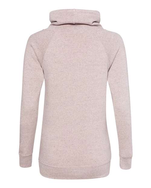MV Sport Women's Space-Dyed Cowl Neck Sweatshirt MV Sport