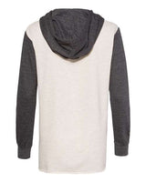 MV Sport Women's French Terry Hooded Pullover with Colorblocked Sleeves MV Sport