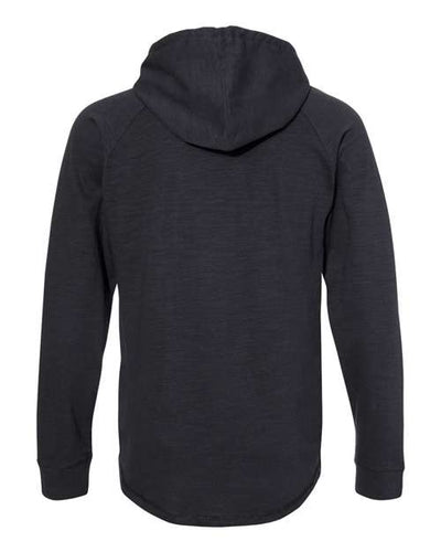 J. America Vintage Slub Knit Hooded Long Sleeve Pullover