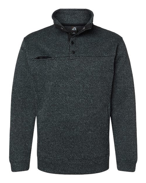 J. America Men's Traverse Snap Pullover Mens Apparel Sweatshirts & Fleece