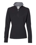 J. America Women's Omega Stretch Quarter-Zip Pullover J. America