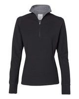 J. America Women's Omega Stretch Quarter-Zip Pullover J. America