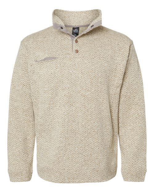 J. America Men's Traverse Snap Pullover Mens Apparel Sweatshirts & Fleece