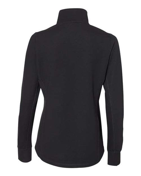 J. America Women's Omega Stretch Quarter-Zip Pullover J. America