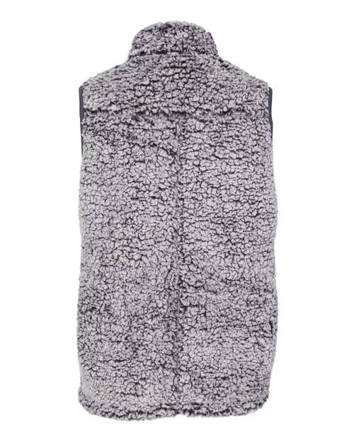 J. America Women's Epic Sherpa Full-Zip Vest J. America