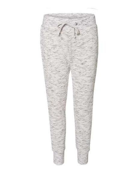 J. America Women's Melange Fleece Joggers J. America