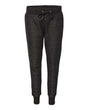 J. America Women's Melange Fleece Joggers J. America