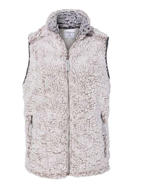 J. America Women's Epic Sherpa Full-Zip Vest J. America