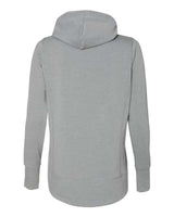 J. America Women's Omega Stretch Snap-Placket Hooded Pullover J. America