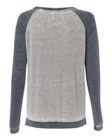 J. America Women's Zen Fleece Raglan Sweatshirt J. America