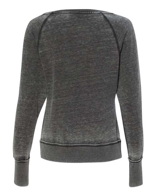 J. America Women's Zen Fleece Raglan Sweatshirt J. America