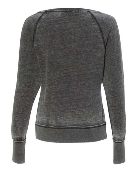 J. America Women's Zen Fleece Raglan Sweatshirt J. America