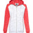 J. America Women's M'lange Fleece Colorblocked Full-Zip Sweatshirt J. America