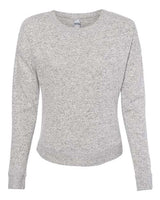 J. America Women's Cozy Jersey Crewneck Pullover J. America