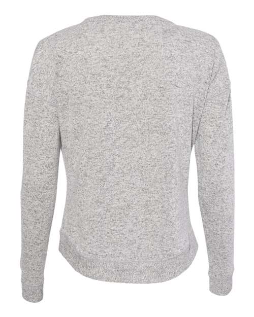 J. America Women's Cozy Jersey Crewneck Pullover J. America
